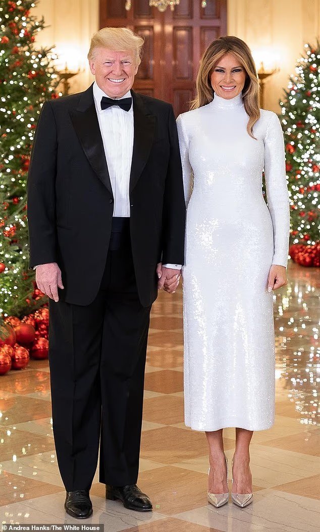 In one poignant clip from the preview  Melania takes a phone call from her husband where she interestingly refers to him as 039Mr President039 They039re seen here together in 2018