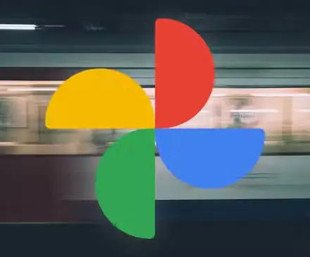 Google Photos is bringing your favorite faces forward The Google Photos logo over a blurred image of an object in motion
