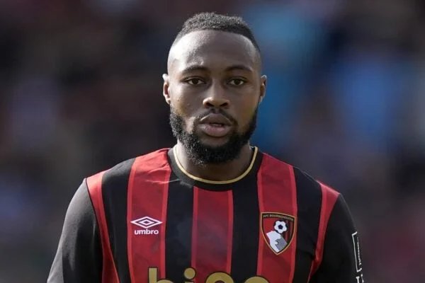 Bournemouth039s Antoine Semenyo during a pre-season friendly match at Vitality Stadium Bournemouth Picture date Saturday August 9 2025